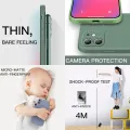 【ThinkWay】Original Liquid Silicone Luxury Case For iPhone 13 12 11 Pro Max XR X S 7 8 Plus SE Mini Square Shockproof Soft Candy Slim Cover. 