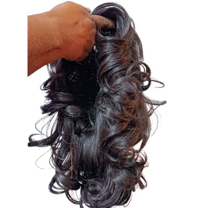 Hair%20Wig%20Waive%20with%20Claw%20Clips%2016"%20For%20Women%20-%20Image%202