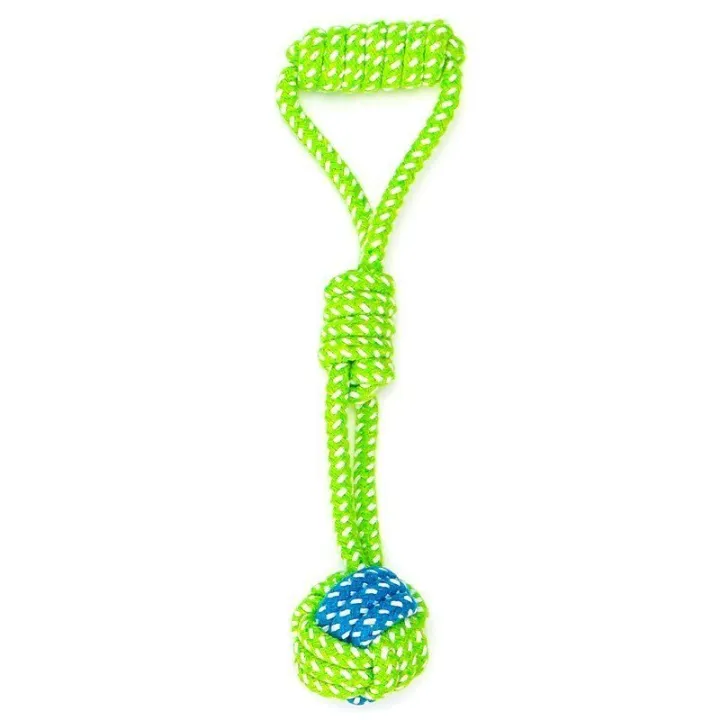 Benepaw Eco-friendly Cotton Dog Rope Toys Durable Small Medium Big Pet Dog Chew Toys Interactive Teeth Cleaning Puppy Play