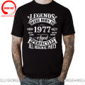 Vintage Made In 1977 Limited Edition Cool Funny T Shirt Men Best Of 1977 T-Shirt Hip Hop O-Neck Cotton Born In 1977 T Shirts Man. 