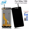 For Y60 Y80 LCD Display Touch Screen Digitizer Assembly Repair Parts For Wiko Y70 Y50 LCD Display Wiko Y61 Y81 SENSOR. 