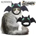 Pet Headgear Pet Headgear Cute Bat Shaped Hat Halloween Costume Soft Comfortable Cat Dog Headwear Supplies Soft Comfortable Pet Costume. 