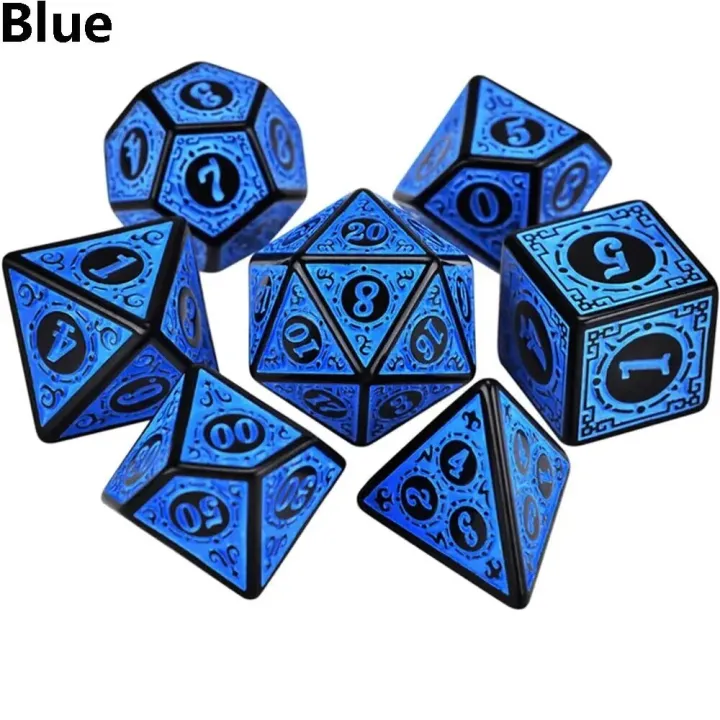 7Pcs/Set%20DND%20Dice%20D4~D20%20Multi%20Sides%20Polyhedral%20Edge%20for%20Dungeon%20and%20Dragon%20Board%20Table%20Game%20Math%20Tabletop%20RPG%20D%20D%20Accessories%20-%20Image%207