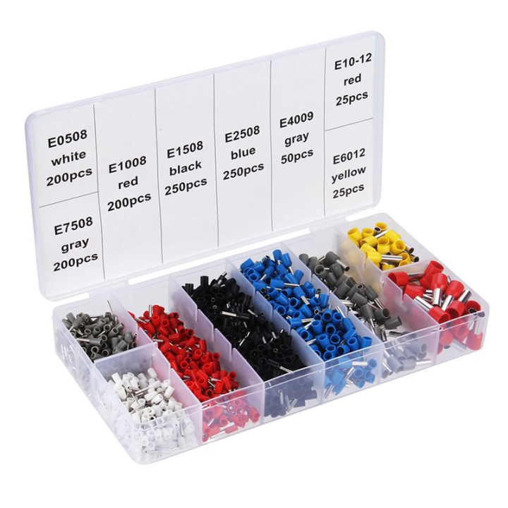 Wire Ferrules Connector Terminals Kit Insulated End Set 1200PCS ...