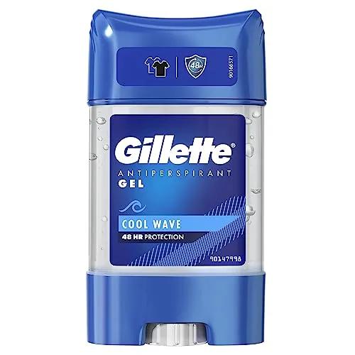 Gillette Endurance Antiperspirant Gel for Men (Pack of 1) 70ml - Cool Wave FROM INDIA (SAM)
