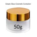 Empty Glass Cosmetic Containers - Sample Jars for Beauty Products. 