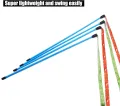Christmas Cat Toy Wand Teaser Cat String Toys Interactive Funny Plastic Portable Decorative Cat Teaser String Pet Wand Ribbon Stick Plastic Soft. 