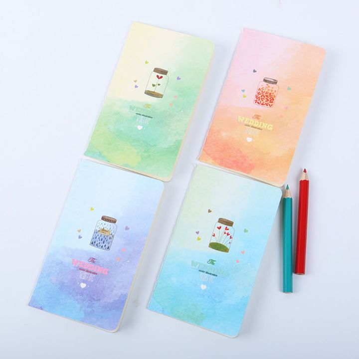 New Mini Cute Journal Diary Notebook With Lined Paper Vintage Retro Notepad Book