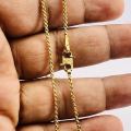 18/24 Inch Gold plated Guaranteed 1.5MM Diamond Chain For Ladies & Gents chain for women. 