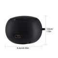 Mini Speaker Portable Rechargeable Travel Speaker with Aux Input Wired 3.5mm Headphone Jack. 