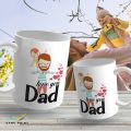Love you DAD gift mug cup for loving father for father's day birthday or any occasion Love you dad mug. 