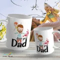 Love you DAD gift mug cup for loving father for father's day birthday or any occasion Love you dad mug. 