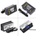 【FOOT SOFA】12V LED digital thermostat control car aircon  Waterproof Power Sensor Relay Temperature Controller Tool Equipment. 