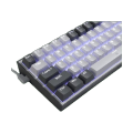 Redragon K617 FIZZ 60% Wired RGB Gaming Keyboard, 61 Keys Compact Mechanical Keyboard White & Grey Mixed-Colored Keycaps. 