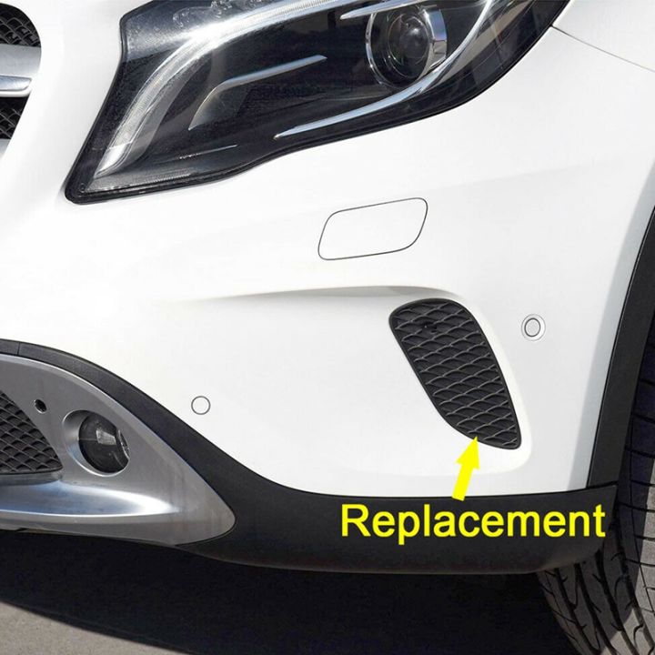 1 Pair Front Bumper Outer Grille Trim Cover for Mercedes-Benz W156 ...