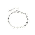 1 Pc Simple Creative Design Ladies Women Trendy Chain Jewellery Accessories Pendant Bracelets Girls Korean INS Hollow   Fashion Love Charm Bracelet. 