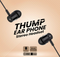 Wired Earphones with Mic – Super Bass Boost, HD Stereo Sound Quality, 3.5mm Audio Jack, Noise Isolation, Tangle-Free Cable – Black & White Earbuds. 