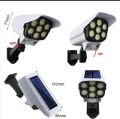 Solar Light - 77 SMD LED Solar Powered Lamp LED COB - CCTV Camera Model - Security - Solar Light Outdoor Street Spotlight - Garden Solar Wall Lamp. 
