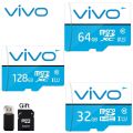 ♥ S COD♥ Free Send adapter + card reader Vivo X Class10 UHS-I SDHC / SDXC Micro SD Card High Speed TF Card 512GB 128GB 64GB 32GB Memory Card. 