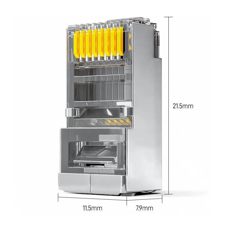 RJ45%20Pass%20Through%20Shielded%208P8C%20Network%20Modular%20Plug%20Connector%20-%20Image%202