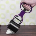 Kqueebee Long Handle Pet Pick Up Outdoor Cleaning Waste Clip Out Pet Pick Up Clip Road Garbage Picker-Black. 