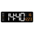 16inch Large Screen Clock LED Digital Display Clock Wall Clock Temperature Humidity Display Clock with Re-mote Control. 