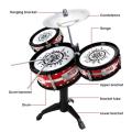 Kids Jazz Drum Set Kit Educational Instrument Toys. 