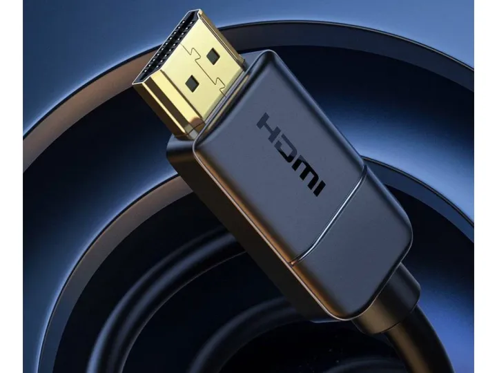 Video Adapter Definition Baseus High Definition Series HDMI To HDMI Adapter Cable 4K 60Hz 1080p ...
