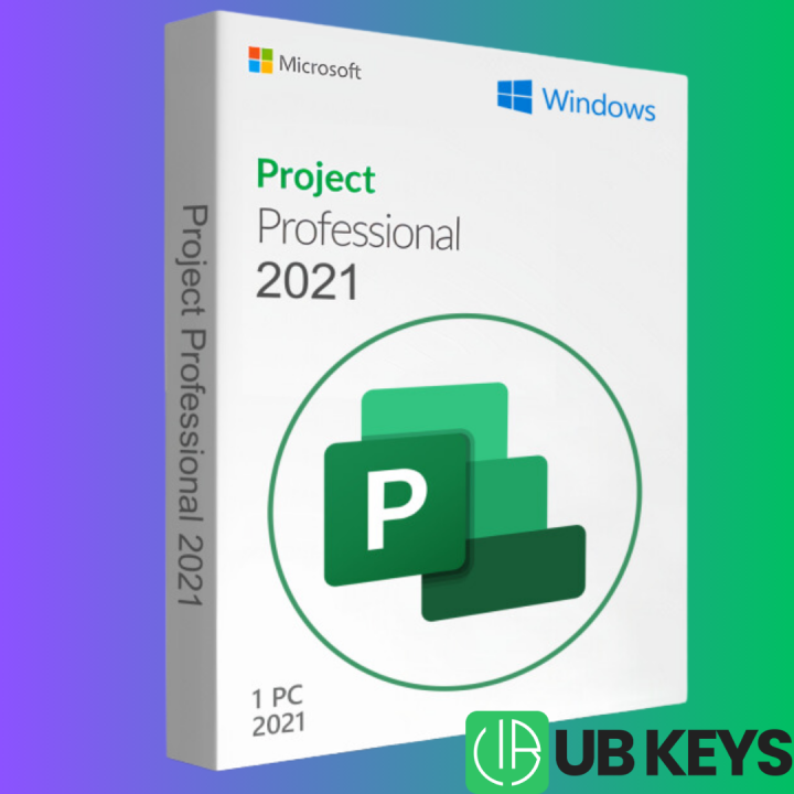 Microsoft Project 2021 pro 5 PC