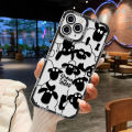 Lens Protector Sheep Silicone Phone Case for IPhone 11 12 13 14 15 Pro Max 7 8 Plus Se 2020 XS Max XS XR 12 13 Mini Covers Shockproof Phone Casing Shell.