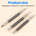 JDXHLAU 3 Pcs Nail Set and Hinge Pin Tool Center Punch Spring Loaded Nail Set for Door 1/32 Inch 1/16 Inch Dual , 1/8 Inch. 