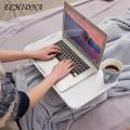 Folding Laptop Table Folding Laptop Table Non-slip Legs High Stability Strong Load-bearing Portable Collapsible Bed Table with Cup Holder for Students Laptop Desk. 
