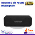 Tronsmart T2 Mini 2023 Portable Outdoor Speaker, Bluetooth 5.3, Stereo Sound, Aux, TF Card & U-Disk, Black. 