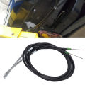 Rear Parking Brake Cable Kit 330-9371 Emergency Brake Cable 108in for Rear Disc Brake Conversions Drum Brake Setups. 