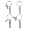 Drive safe handsome I love you trucker key ring gift for husband boys. 