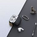 Luxury Metal Cover Case For Pro Case With Keychain Bluetooth Case For Airpod 3 For Air Pods Pro Earphone. 