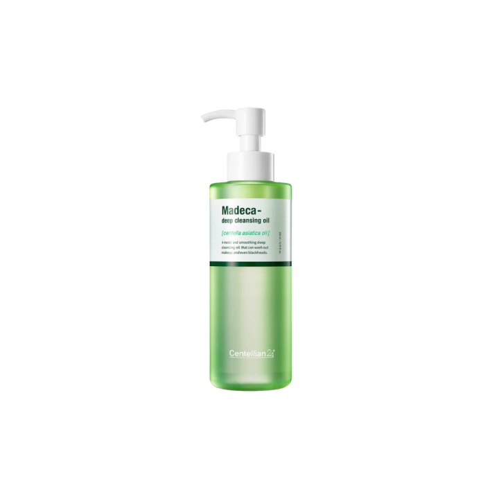 Centellian24 Deep Cleansing Oil | Centella Asiatica, TECA, and Salicylic Acid | Korean Skincare | Hypoallergenic Face Wash | Gentle Eye Makeup Remover | Blackhead Remover