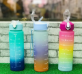 WATER BOTTLE / MOTIVATIONAL SPORTS WATER BOTTLE / 900 ML. 