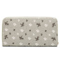 David Jones Paris women wallet pu leather female handbag small printing lady purse. 
