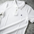 Men White Polo T-Shirt | Premium Cotton Pique | Casual Regular Fit. 