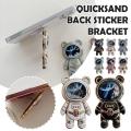 Shiny Glitter Quicksand Bear Phone Back Sticker Bracket Plating Holder Cute Astronaut Foot Stand Bracket Universial. 