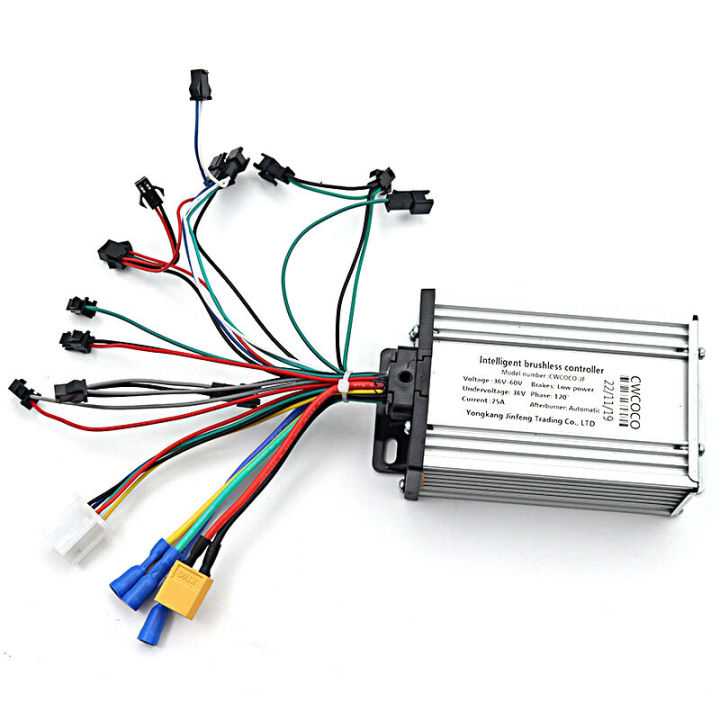 CWCOCO%2036V-60V%2025A%206%20Tube%20Controller%20Universal%20Controller%20With%20DAMAO%2036V-72V%20Adjustable%20Meter%20LCD%20Instrument%20Accelerator%20-%20Image%205