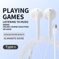 Tranyoo TR16 Type-C Wired Earphones with Mic. 