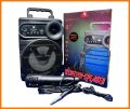 Wireless Bluetooth Speaker KTS-1512 Mahfil Speaker With Free Mic Deep Bass and sound quality Bluetooth Karaoke Speaker with Microphone. 