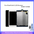 Compatible with IPad 6 Air 2 Air2 iPad6 LCD Display Screen Digitizer Touch Screen Glass Fullset A1547 A1566 A1567. 