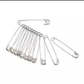 Safety Pins, Saree Pins For Women Silver Colour - 03 Sets. 