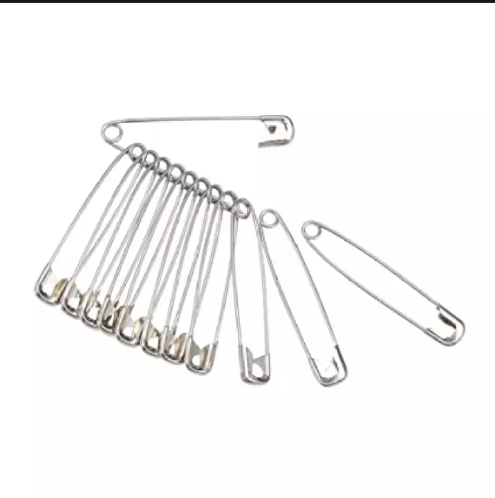 Safety Pins, Saree Pins For Women Silver Colour - 03 Sets
