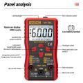 Digital Multimeter 4000 Counts Auto-Ranging DMM/Ohmmeter/Voltmeter Tester. 