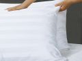 Pillow Protector 20x30 Size 100% Egyptian Cotton Pillow Covers, Weave Cooling Pillow Cases with Zipper Hidden, Breathable Non Noisy Easy Care, 2 Peices. 