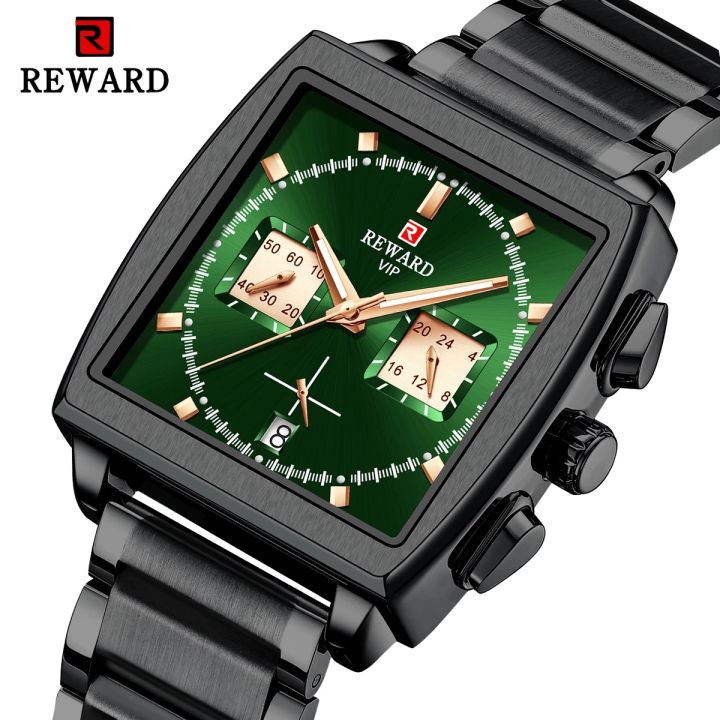 REWARD Fashion Business Luxury Time Code Watch, Quartz Men's Watch ...